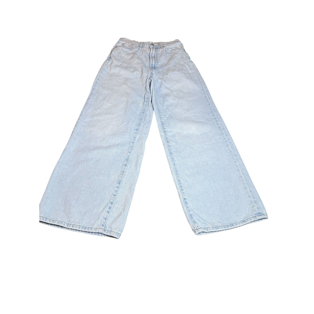 BDG High‎ & Wide Jeans Women 26 Light Wash Blue Excellent Wide Leg Streetwear